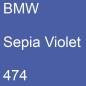 Preview: BMW, Sepia Violet, 474.